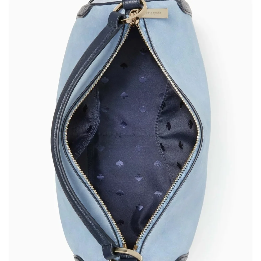 Kate Spade Smoosh Blue Crossbody - Picture 7 of 10